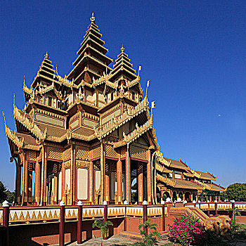 缅甸,蒲甘,宫殿,仿制