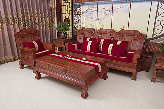 中式红木沙发家具