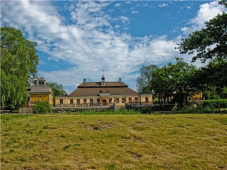 宫殿,公园,斯德哥尔摩,瑞典