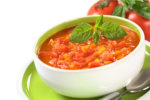 粗厚,西红柿汤