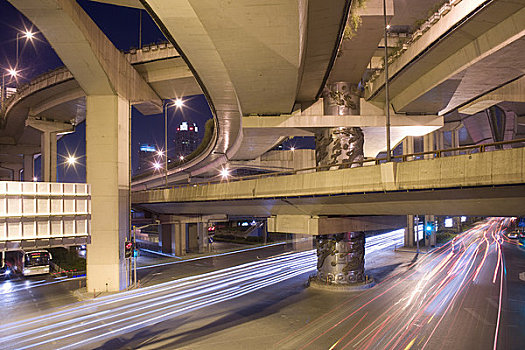 高架路,高速公路,道路,重庆,上海,中国