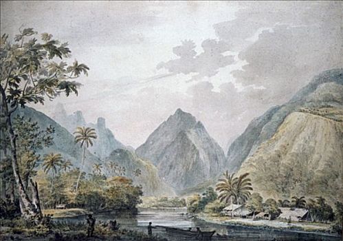 山谷,1777年,艺术家
