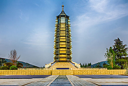 南京大报恩寺遗址公园夜景