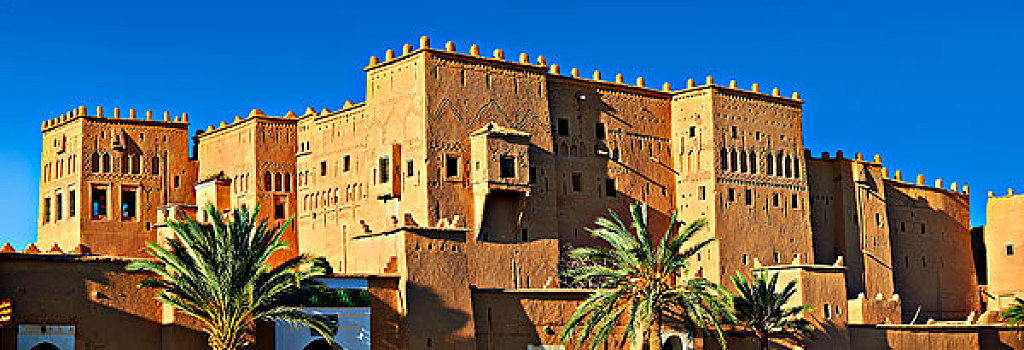 户外,泥砖,陶里尔特省,建造,世界遗产,瓦尔扎扎特,摩洛哥,非洲