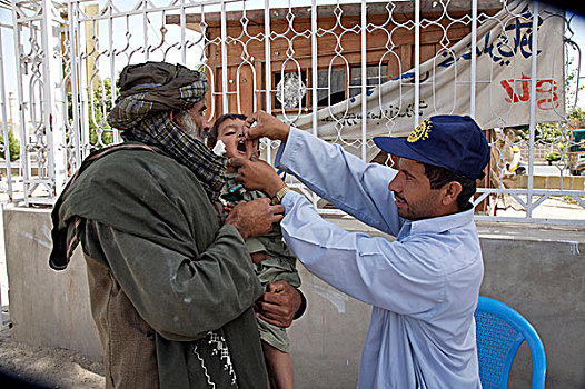 健康,工作,孩子,户外,政府建筑,坎大哈,城市,阿富汗,六月,2007年