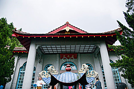 台湾南投县日月潭拉鲁岛玄光寺