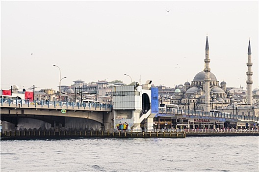加拉达塔,水岸,伊斯坦布尔
