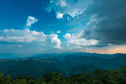 重庆白马山景区风光