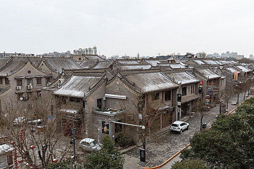 西安古城墙风景