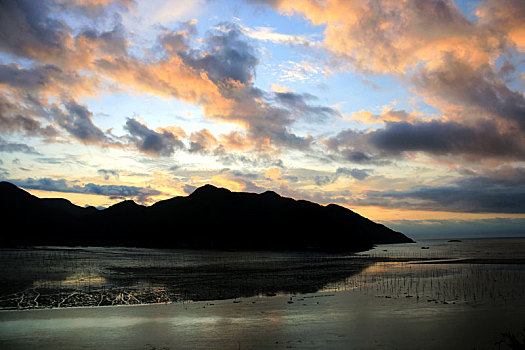 霞浦北岐滩涂