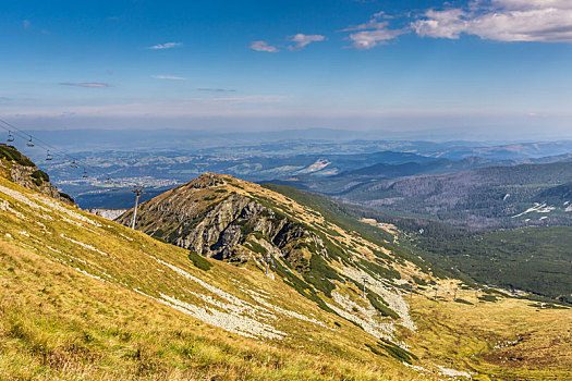 顶峰,波兰,山