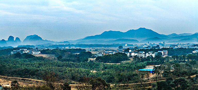 江西省鹰潭市龙虎山国家地质景区自然景观