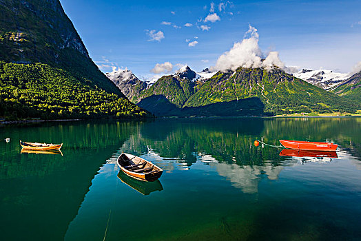 划艇,高山湖