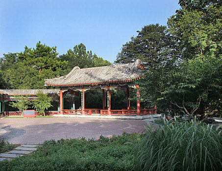 中国北京颐和园建筑景观