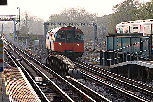 线条,地铁,接近,绿色,地铁站,伦敦
