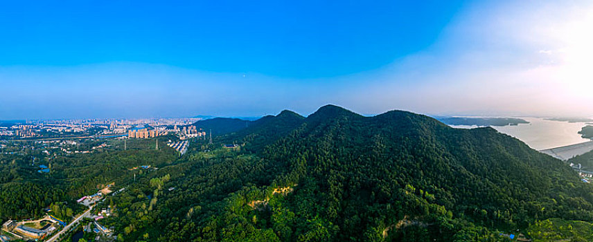 山水城市风光全景大图