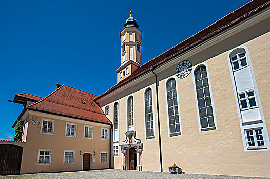 女修道院,寺院,巴伐利亚,德国,欧洲