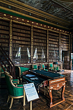 法国贡比涅宫拿破仑的书房