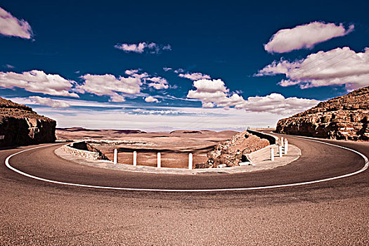 道路,阿特拉斯山脉,摩洛哥