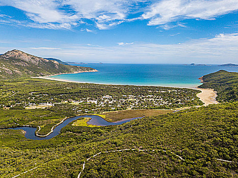 河流入海口