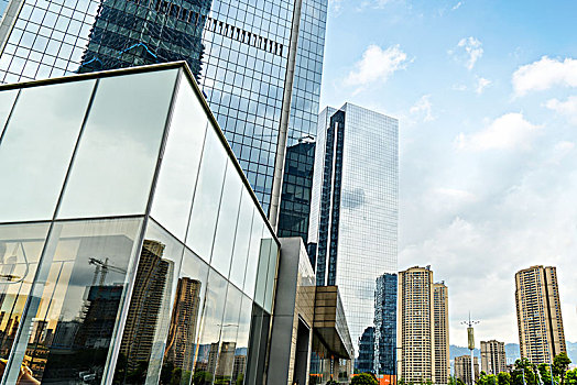 中央商务区摩天大楼