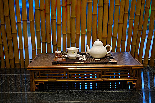 茶壶与茶席