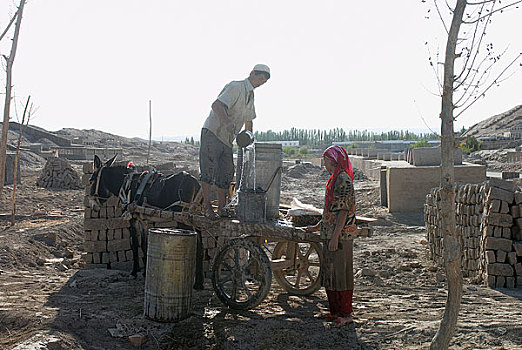 新疆喀什地区的英吉沙县的麻扎,坟墓