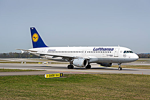 空中客车,德国,汉莎航空公司,慕尼黑,机场,上巴伐利亚,巴伐利亚,欧洲