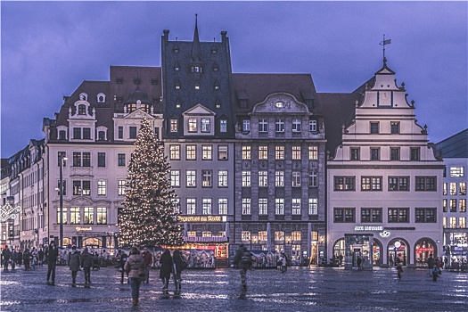 圣诞节的德国圣诞市集