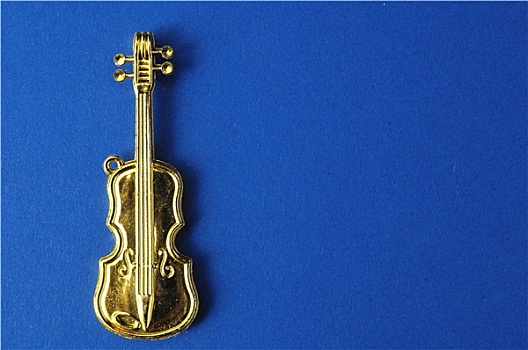 金色,小提琴