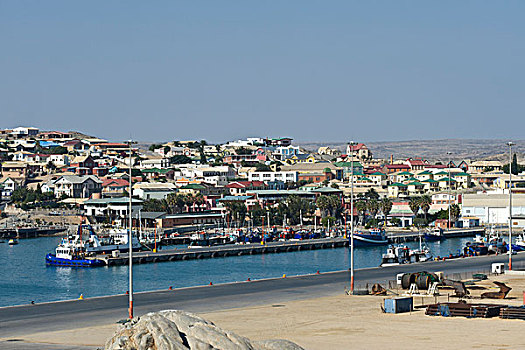 港口,城市,纳米比亚,非洲