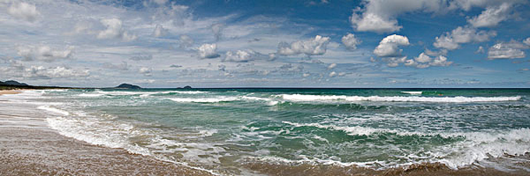 海浪,海滩,巴西