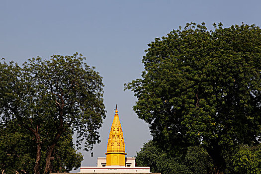 尖顶,佛教寺庙,印度