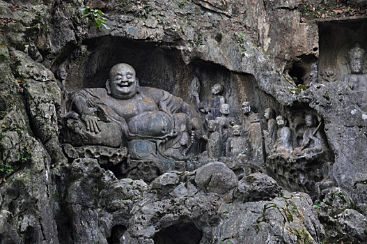 杭州飞来峰造像