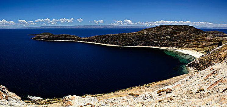 提提卡卡湖,科巴卡巴纳,玻利维亚,南美