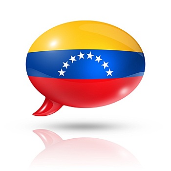 委内瑞拉,旗帜,对话气泡框
