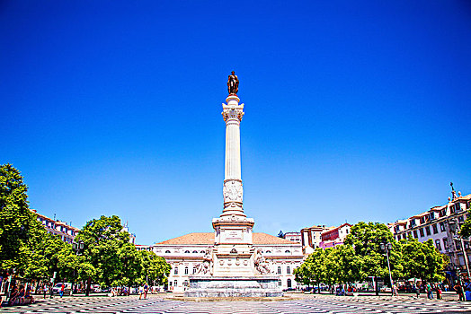 雕塑,罗斯奥广场,葡萄牙