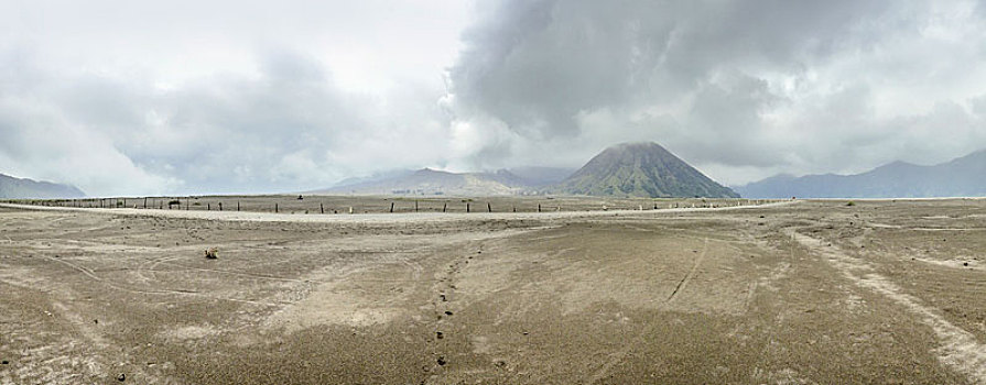 风景,婆罗摩火山,爪哇