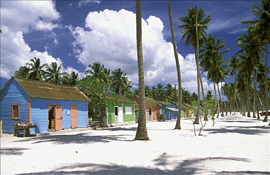 多米尼加共和国,绍纳岛,房子