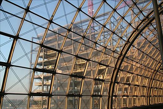 玻璃屋顶,柏林,火车站