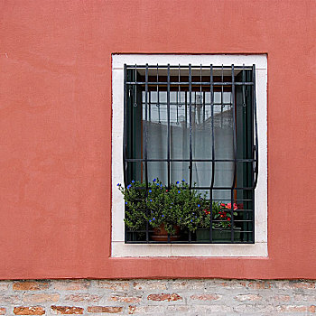 威尼斯,窗户,建筑细节