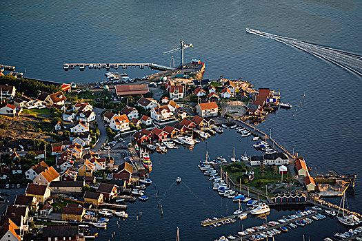小镇,海洋,瑞典