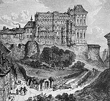 布卢瓦,城堡,法国,历史,1893年