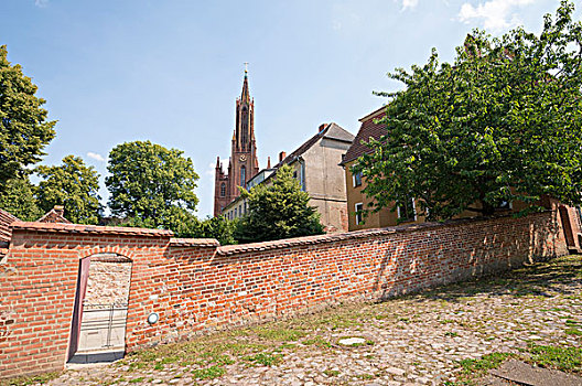 德国,梅克伦堡前波莫瑞州,教堂