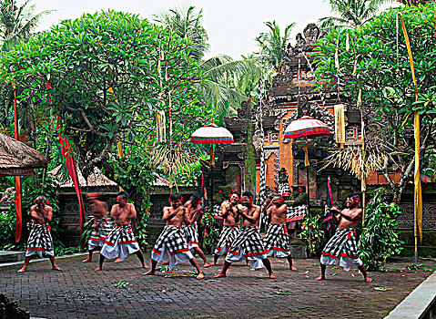 跳舞,巴厘岛,印度尼西亚
