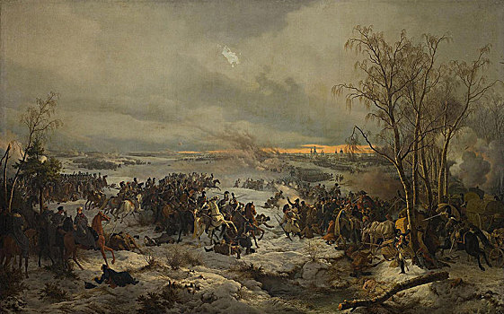 战斗,十一月,1812年,艺术家