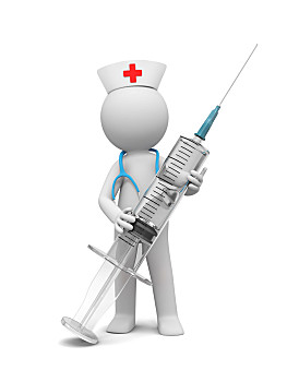 注射器,白色,医护人员,听诊器,护士帽
