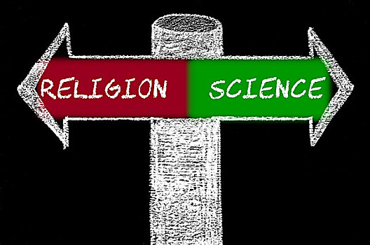 相对,箭头,宗教,科学