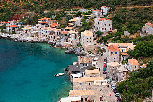 海滨城镇,希腊