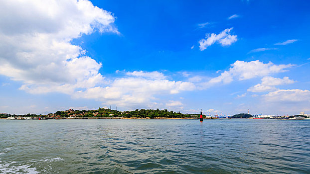 中国厦门鼓浪屿全景